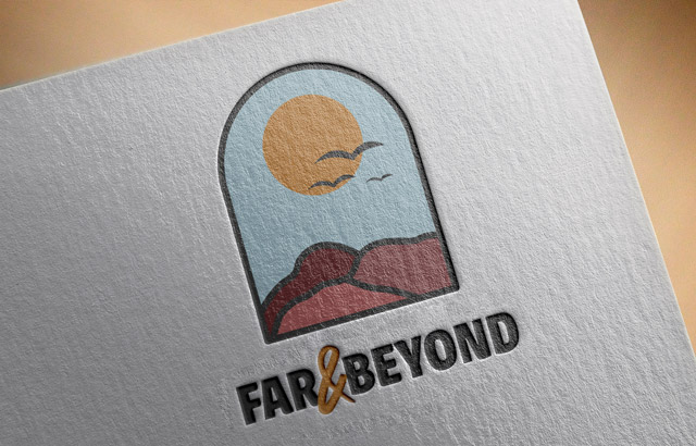 Far & Beyond Briefpapier