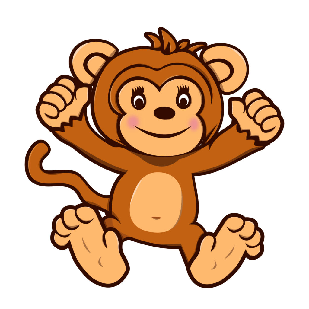 Affe Illustration