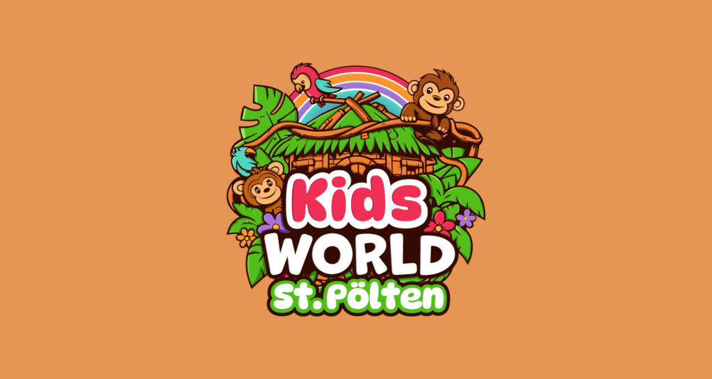 Kids World St. Pölten Logo Design